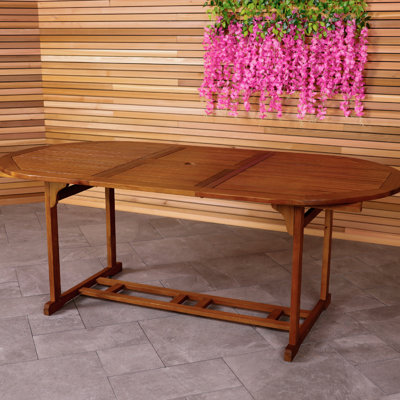 Anja Extendable Wooden Dining Table