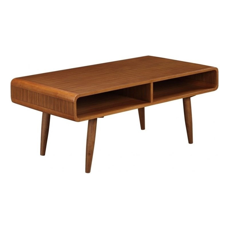 Table basse en bois avec noyer riche Pembrely Row