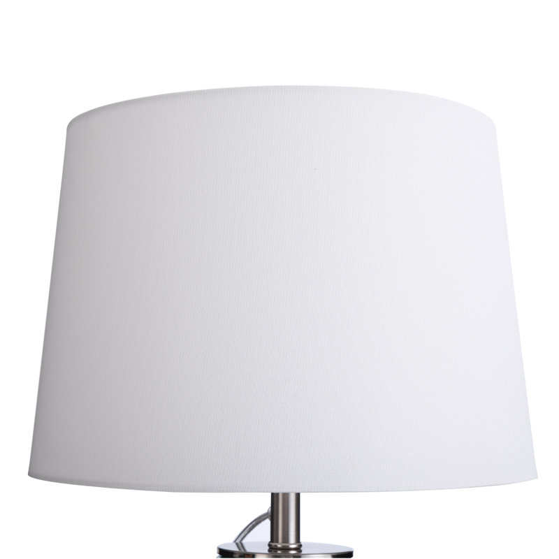 Lampe de table 30,3 po Adneta, Grainé transparent