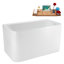 Baignoire autoportante 47 "avec drain interne Streamline-102279120