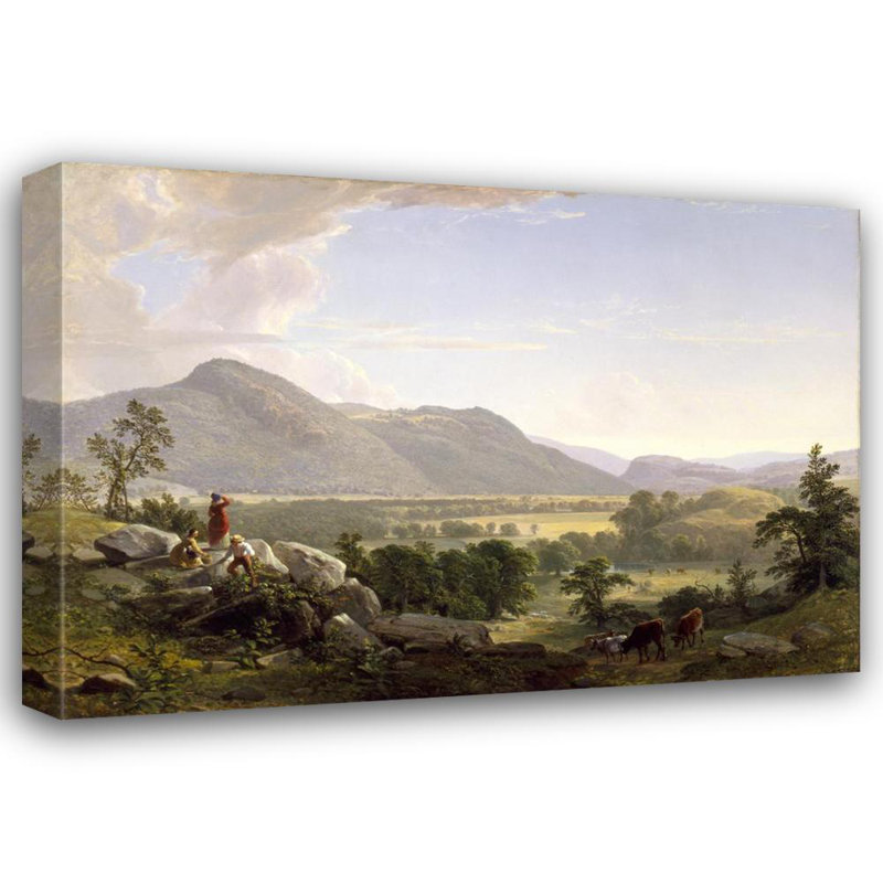 «Dover Plains, Dutchess County, New York» par Asher Brown Durand - Art mural sur toile tendue avec châssis, H 33 po x l 48 po