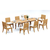 Atnas Outdoor - Piece Teak Dining Set