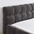 Chenille Fabric Grounded Bed Frame-1950865891