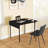 Industrial Folding Dining Table For 2 To 4(Only Table)-1452475424