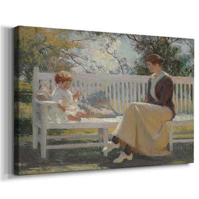 Sunlight-Frank Weston Benson-Gallery Wrapped Canvas-1909