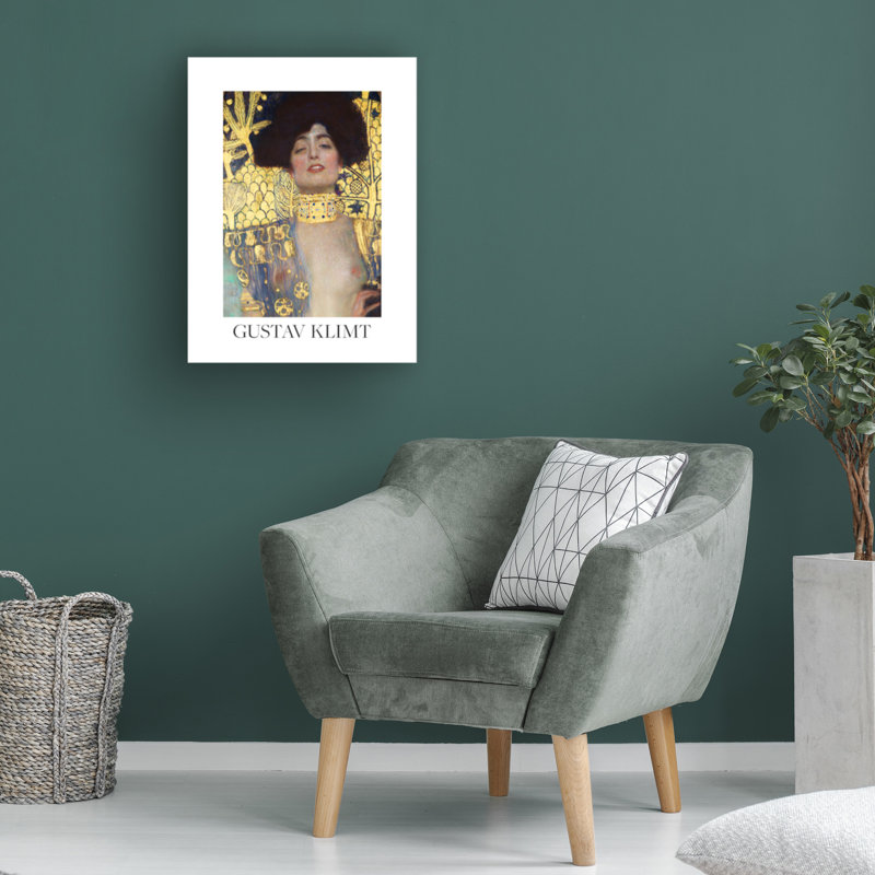 «Judith and the Head Of Holofernes», affiche sur toile, H 47 po x l 35 po x P 2 po