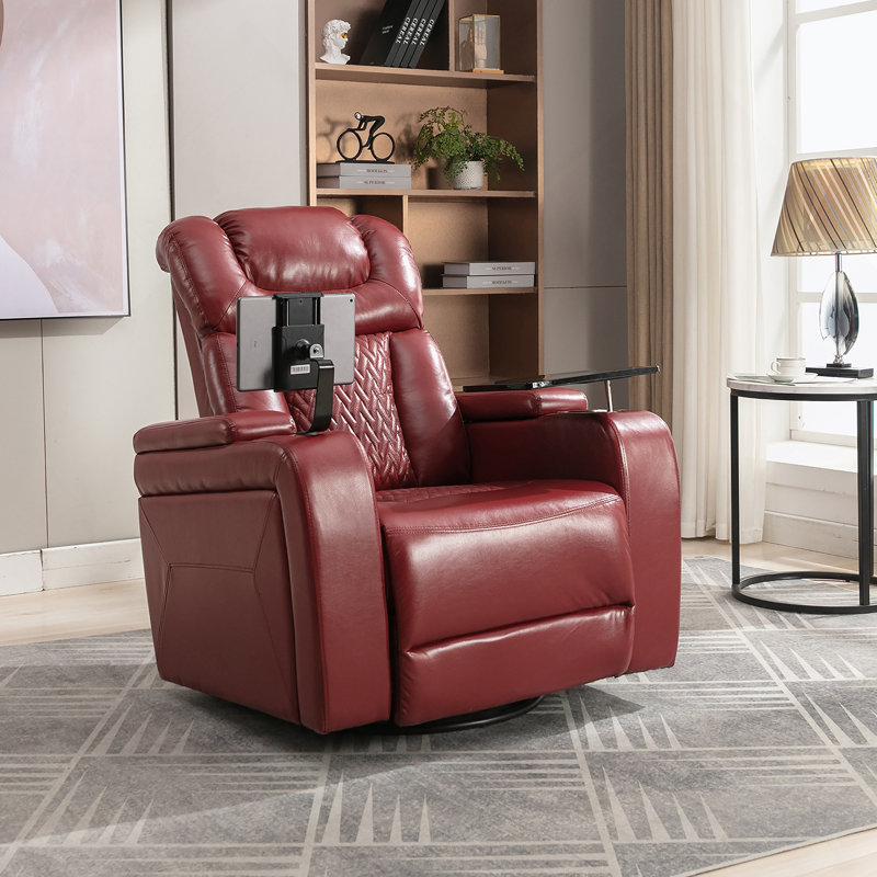 Fauteuil inclinable de 270 po, Rouge