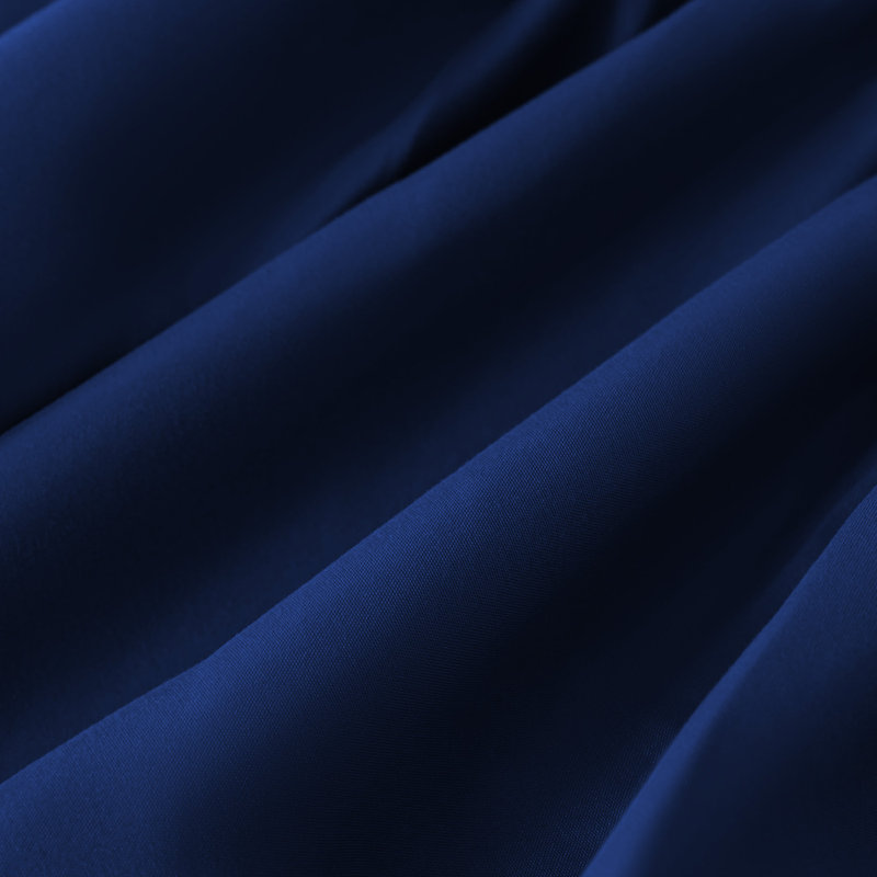 Super Soft Extra Deep Pocket Microfiber Brushed Fitted Sheet, Navy, Single (3')