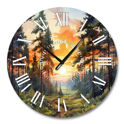 Horloge murale pin