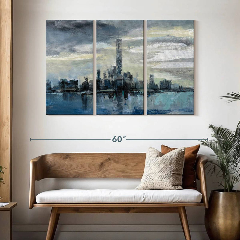 Sireci Manhattan Winter, 32" H x 50" W