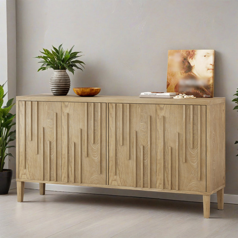 Console 59,82 po, Naturel
