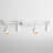 23.4'' 4 -Light Fixed Track Track Kit with Adjustable Head-71246061