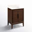 Ensemble de meuble-lavabo simple 24 po avec lavabo rectangulaire encastrable Aliso-783057831-781855583-781855568
