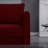 Shalon Velvet Upholstered Accent Chair with Cushion & Metal Legs-118658295