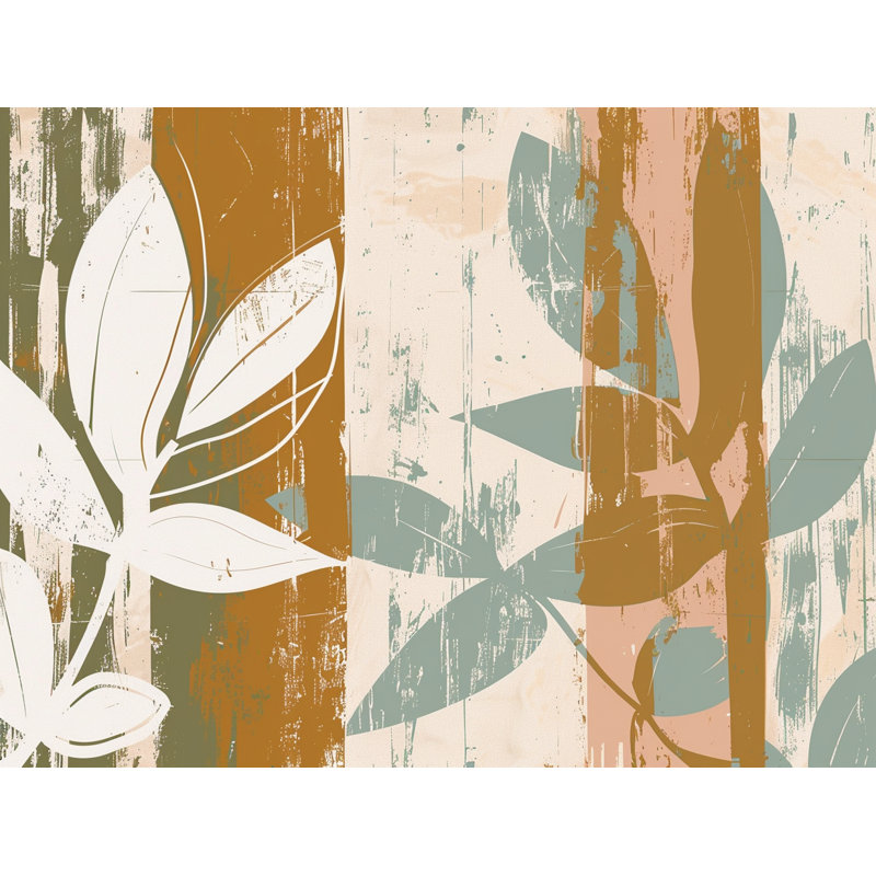 Leafy Branches Cool Machine Printed Throw Blanket, 50" W x 60" L