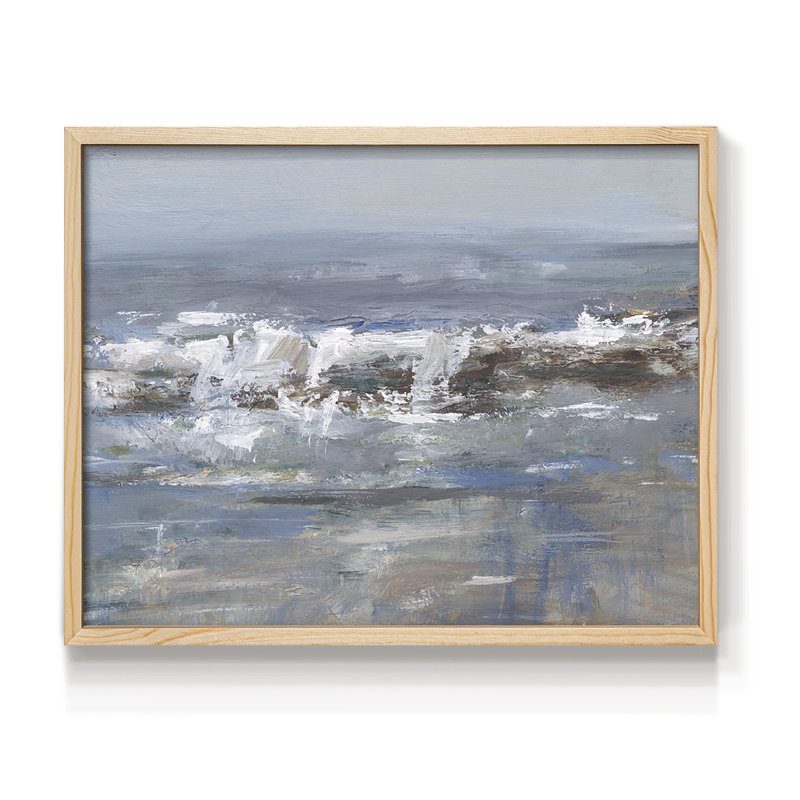 Overcast Tides I - Impression encadrée - Restickable, Naturel, H 16 po x l 20 po