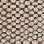 Tapis de zone taupe contemporaine texturée Shaleine-24361724
