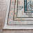 Espinal Oriental Blue/Ivory Area Rug-49467062
