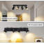 Ceiling spotlight flame ceiling spot black - vintage swivel ceiling lamp GU10 350° spotlight industrial ceiling light spots kitchen lamp for living room kitchen hallway (without bulb)-59790696-59790699