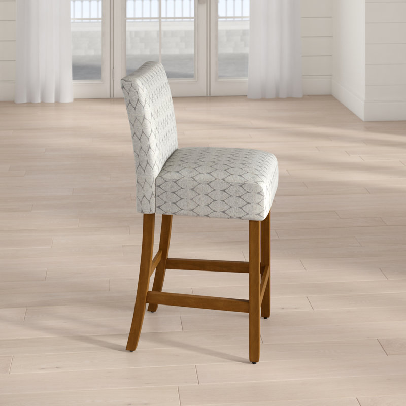 Thorndale Upholstered Counter Stool, Gray