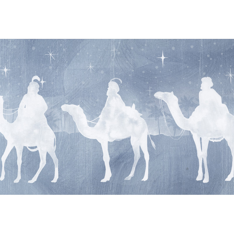 Star of Bethlehem Collection D by Grace Popp - Graphic Art Print, 30cm H x 46cm W, Wrapped Canvas
