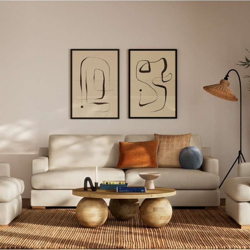 The Point No 2 by Treechild  Wood Framed Wall Art Print, Black, 41" H x 28" W