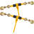 Chain Binder Ratchet Load Binder 1/4"-5/16" 2600 lbs for Tie Down 2 Pack