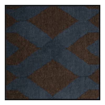Machine Washable Checkered Gray Area Rug