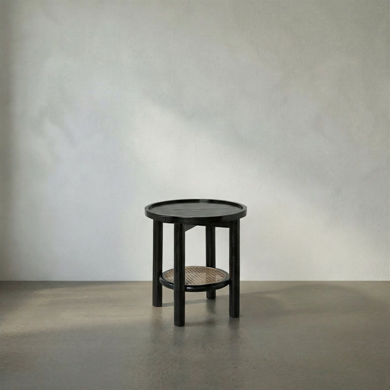 Solid Wood End Table