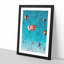 Hot Air Balloons on the Rise - Framed Print-56853236-56853235