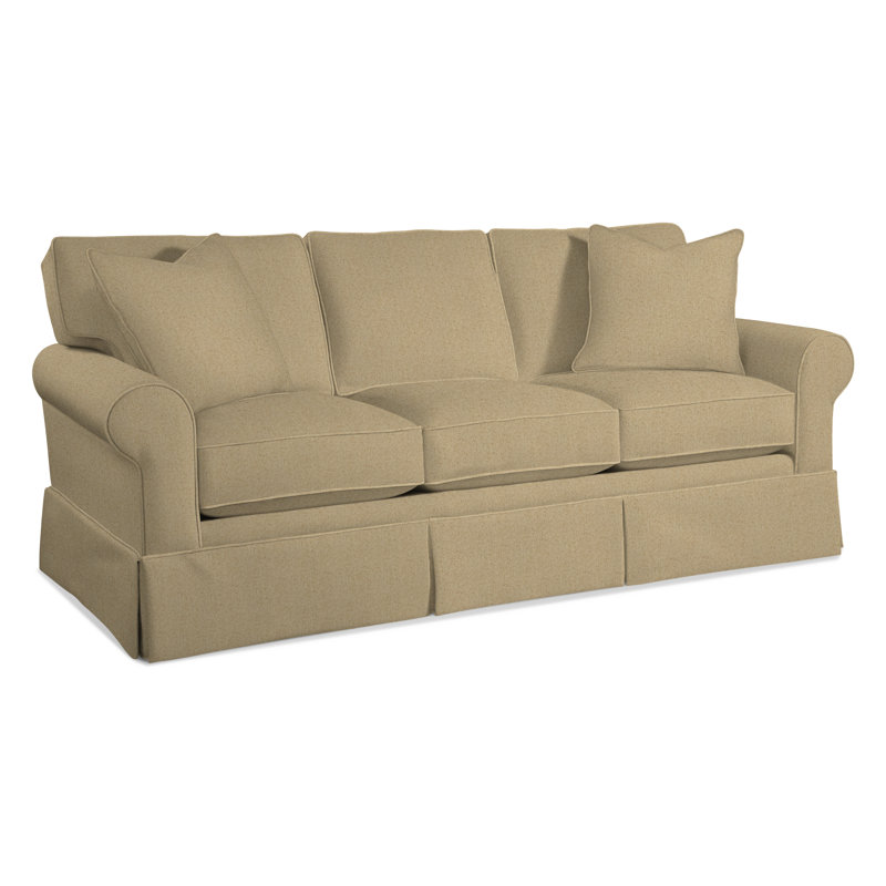 Benton Upholstered 86'' Sofa, Elite Sand; 0321-74, 5" Innerspring Mattress