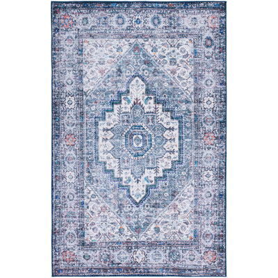 Tapis oriental beige / vert