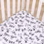 Drap-housse pour lit de bébé Nojo