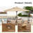 Michael 9-Piece Brown Aluminum Patio Dining Set With Rectangular Table, 8 Swivel Dining Chairs And Light Gray Cushions-122874536-122874534
