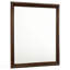 Ensemble de chambre à coucher simple élégant 5 pièces avec lit-bateau, finition en bois foncé et mobilier assorti pour un look harmonieux-2065386183