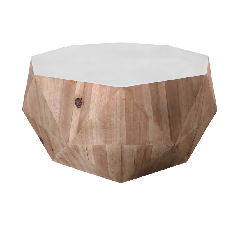 Three-Dimensional Embossed Pattern Design American Retro Style Coffee Table Tabletop