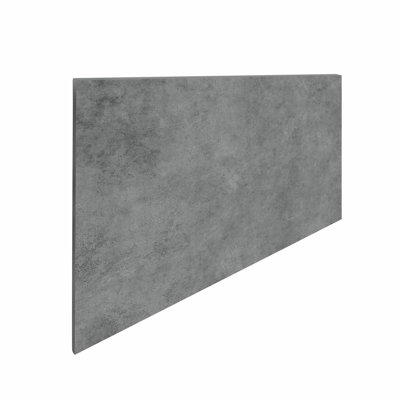 Falkirk Irvine II 23.6" x 47.2" SPC Faux Concrete Matte Wall Paneling in Grey (4-pack)