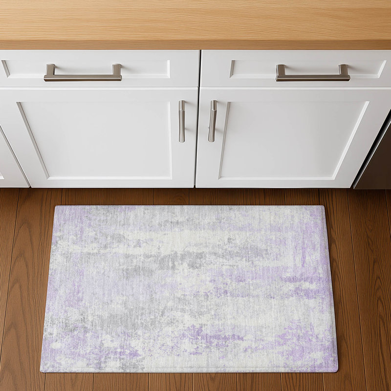 Premium Machine Washable Stallings AMF1848 Abstract Rug, Rectangle 1'8" x 2'6"