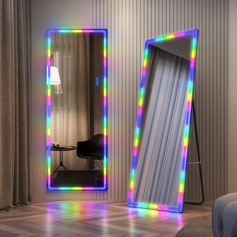 Orren Ellis Farolt LED Full Length Mirror