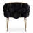 Lawncrest 18'' H Upholstered Metal Armchair-1201940212-1201940213