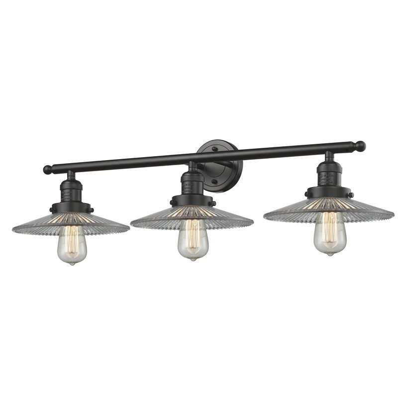 Miramontes 3 - Light Vanity Light, Clear, Oil Rubbed Bronze