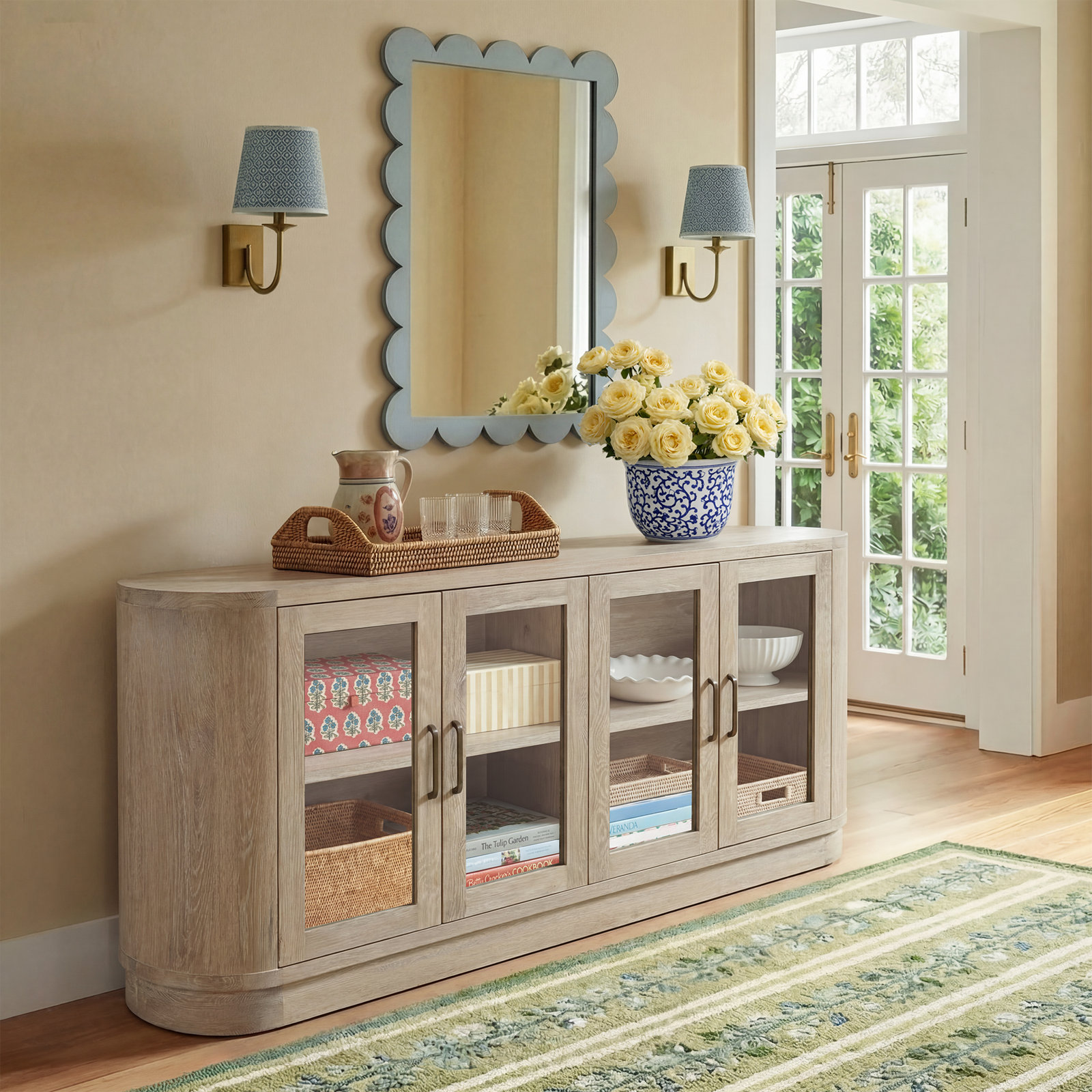 Vander 78'' Sideboard, White Wash