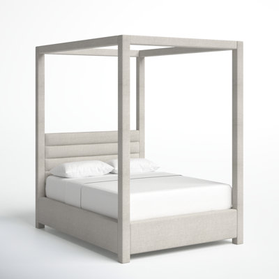 Herma Upholstered Canopy Bed