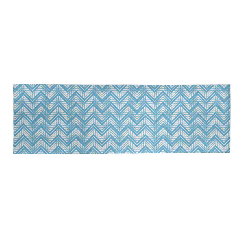Chenille Chevron Indoor Rug, Runner 2'5" x 8'
