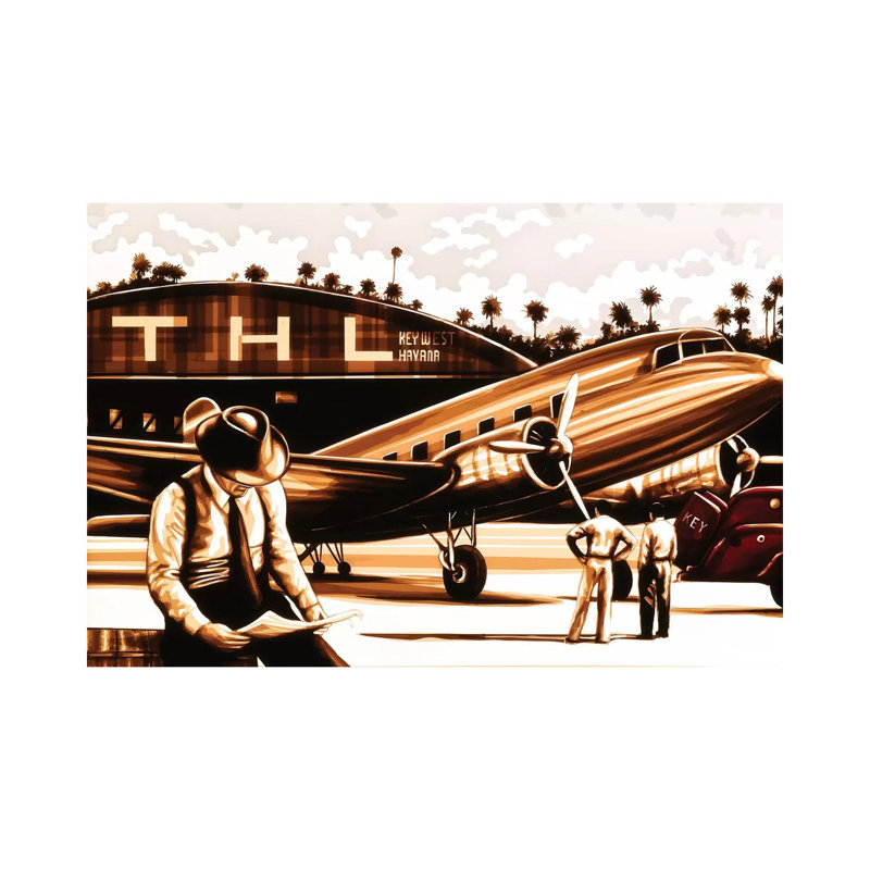 90 Miles 1 Piece Wall Art on Canvas, 66.04 cm H x 45.72 cm W x 1.91 cm D, Wrapped Canvas