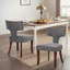 Ensemble de 2 chaises d'appoint rembourrées Modern-61324123