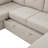 Upholstered U-Shaped Sectional Right Hand Facing-410888779