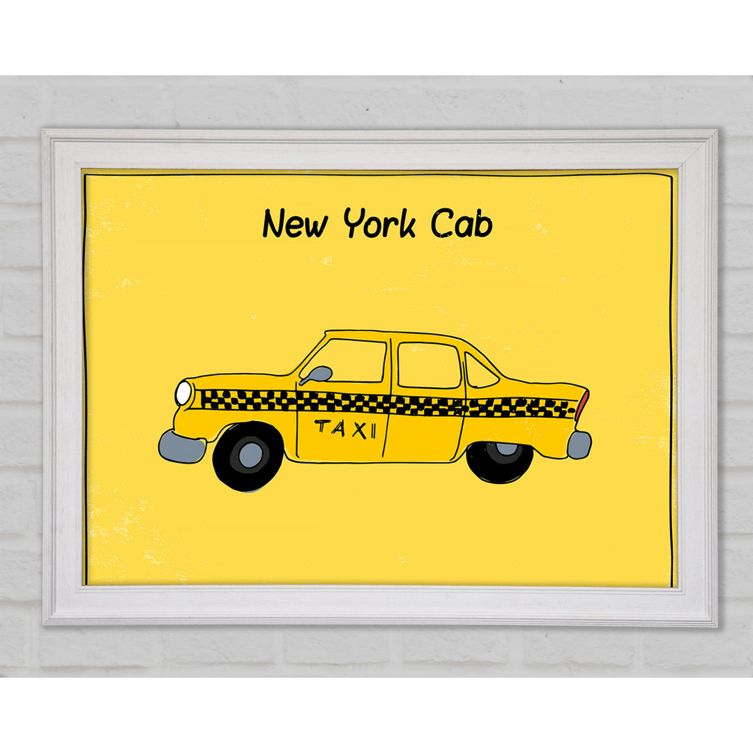 NYC Retro Cab - Druck