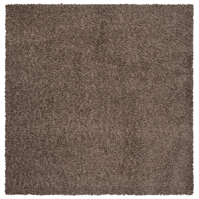 Gabriola Sga-Athens Shag Performance Solid Color Rug, Square 6'7"