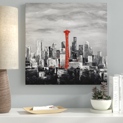 " Space Needle Of Seattle City "